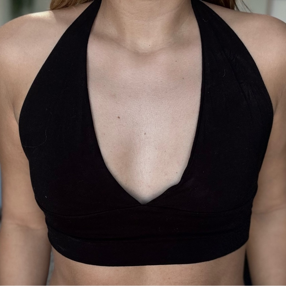 Halter crop top